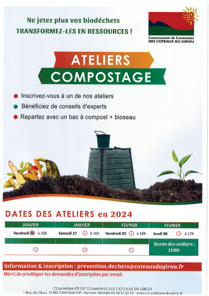 Le compostage individuel - Communauté de communes Autour de