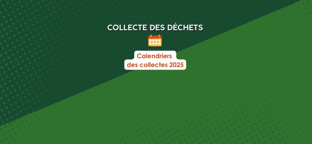 Illustration Calendriers 2025 : collectes des déchets