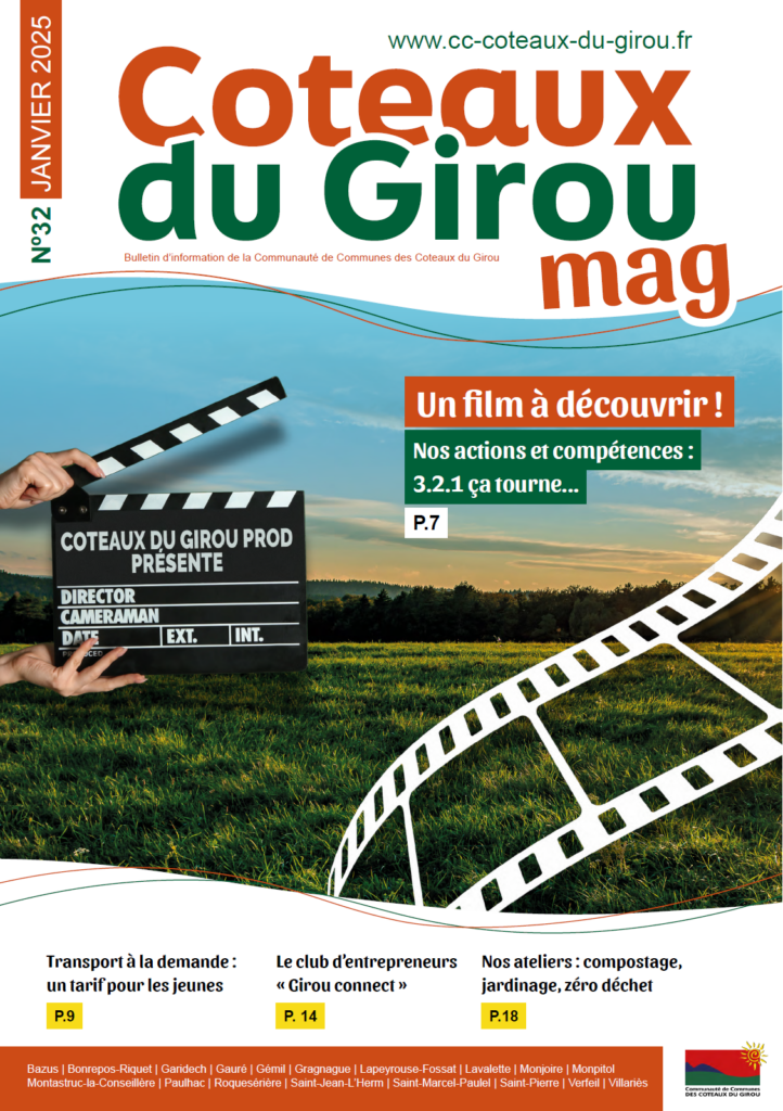 Illustration publication Coteaux du Girou Mag - N°32