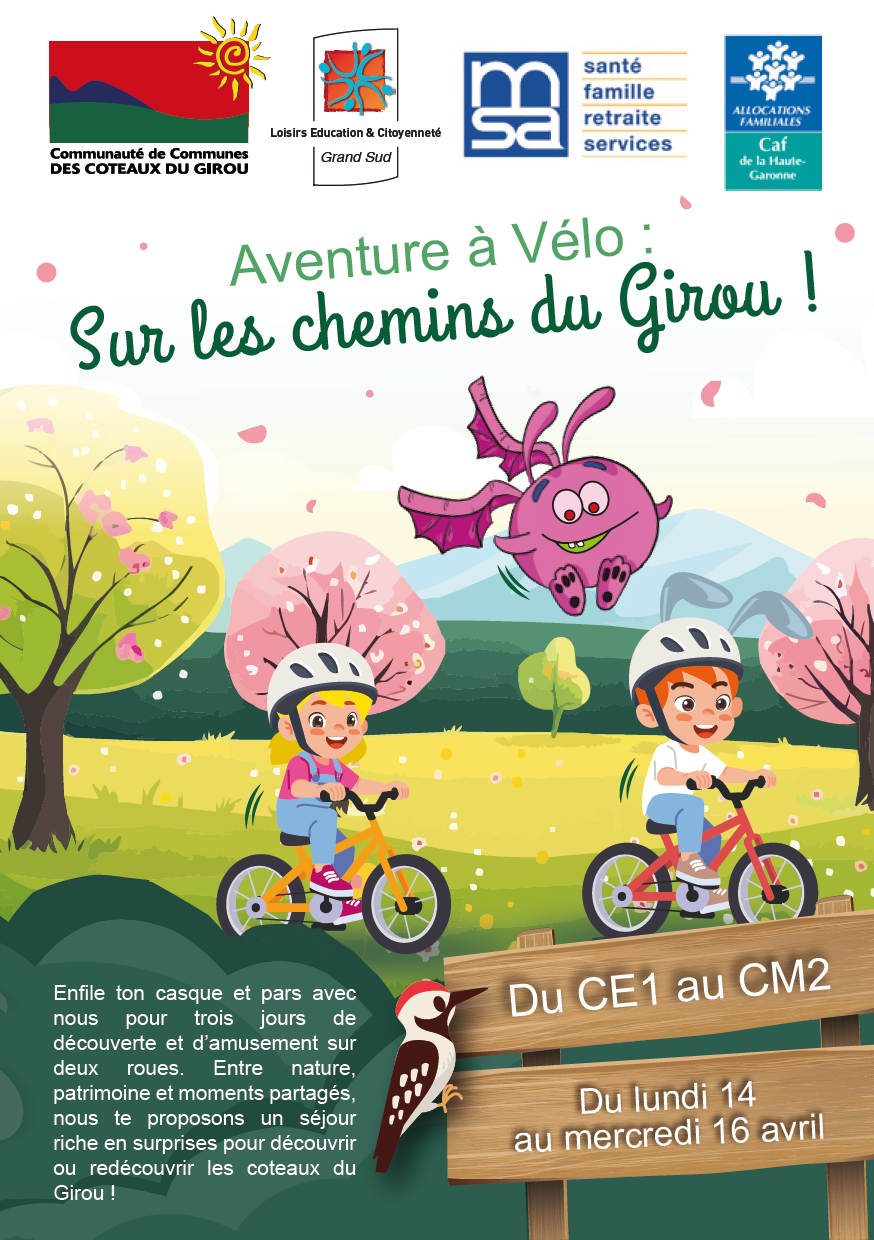  Image du dépliant su séjour à vélo 