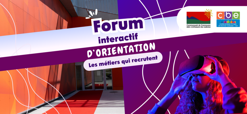 Illustration Forum interactif d’orientation